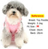 Zunea Washable Female Small Dog Diapers for XS/S Size Dogs Adjustable Suspender Reusable Puppy Sanitary Diaper Pantie