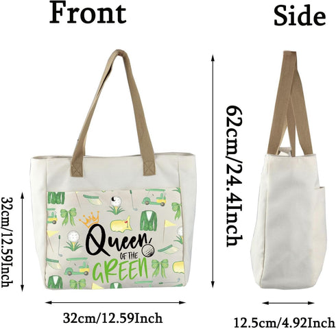 TOBGBE Novelty Golf Accessory Gift - Funny Golf Lover Shopping Bags for Golf Player Coach Appreciation