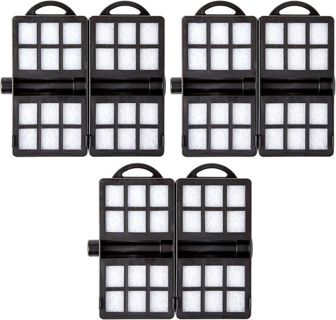 Replacement Fish Tank Filter Cartridges, Suitable for 30-50 Gal Aquarium (3 Sets, 2pcs as a set)