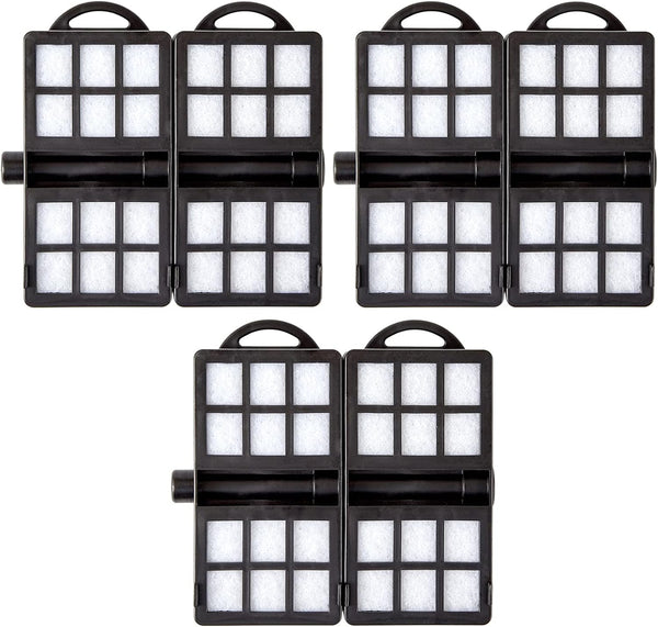 Replacement Fish Tank Filter Cartridges, Suitable for 30-50 Gal Aquarium (3 Sets, 2pcs as a set)
