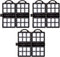 Replacement Fish Tank Filter Cartridges, Suitable for 30-50 Gal Aquarium (3 Sets, 2pcs as a set)