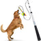 Flirt Pole for Dogs - Safe & Strong for Large Breeds - Heavy-Duty Teaser Wand for Tug of War and Puppy Training