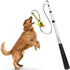 Flirt Pole for Dogs - Safe & Strong for Large Breeds - Heavy-Duty Teaser Wand for Tug of War and Puppy Training