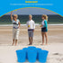 Giant Yard Pong Bucket Game, Throwing Toss Set for Beach, Pool, Family, BBQ, Indoor Outdoor Fun