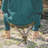 3 Backpacking Tripod Stool Cloth Chair, Mini Folding Camping Stool Portable Legs Super Compact Canvas Seat for Outdoor