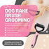 9Pcs Trimmer Trimming Dog Grooming Kit - Self Cleaning Slicker Brush, Flea Comb, Nail & Bath Brush - Pet Grooming Tools