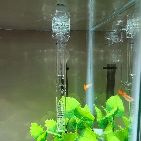 Bilindasly Lily Pipe Inflow with Surface Skimmer - Aquatic Inflow Set for Aquarium Planted Tank, 13mm
