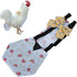 Pet Chicken Duck Diapers, Washable Reusable and Adjustable Nappy Poultry Cloth for