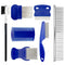 IKKAB 7 Pack Flea Comb Set for Cats and Dogs, Stainless Steel &