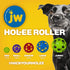 (3 Inch JW Pet Hol-ee Roller Dog Toy Puzzle Ball, Natural Rubber, Small Diameter), Colors May Vary