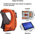 OMOUBOI Inflatable Snorkel Vest - Portable Buoyancy Jacket for Adults Snorkeling and Water Sports