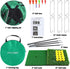 Pop Up Golf Chipping Net, Indoor/Outdoor Golfing Target Net, Collapsible Portable with 15 Training Balls and 2 Hitting