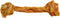 Ultra Chewy Turkey Tendon Knotted Bones for Dogs - Premium All-Natural Dog Chew Treat, 1 Pack, 8 Inches