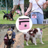 COOWONE Dog Treat Pouch with Clicker, Detachable Training Bag, 900D Oxford Cloth, Magnetic Closure for Small Dog Walking