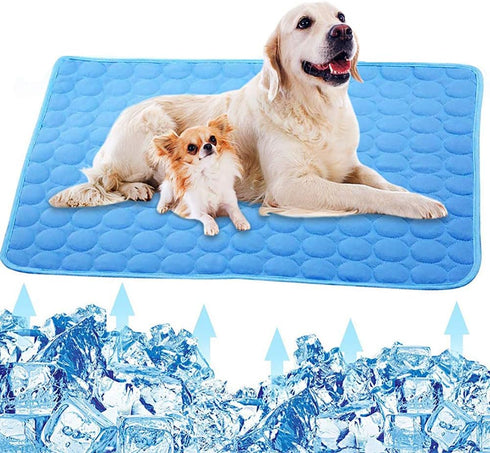 Love Dream Pet Cooling Mat for Dogs, Self Cooling Pad, Foldable and Washable Summer Cool Mat for Pets