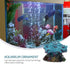 LUOZZY 2Pcs Pearl Scallop Ornaments Fish Tank Bubbler Decorations Underwater Aquarium Resin Craft Decors by LUOZZY