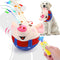 BABORUI Remote Control Interactive Dog Toys, Jumping Squeaky Pig with Recording and Music Modes, Rechargeable for All