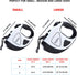 Retractable Dog Leash with Built-in LED Light, Tangle Free, 10 Ft Long for Small to Medium Dogs up to 44 Lbs
