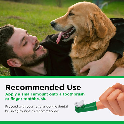 Nutri-Vet Enzymatic Toothpaste for Dogs, Non-Foaming Chicken Flavor, 2.5 oz