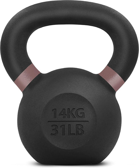 Yes4All Kettlebell Weights, Cast Iron Kettlebells for Strength Training and Full-body Exercises