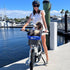 BiKase Pet Carrier Cover for Bike Basket - Soft-Sided Ventilated Dog Bike Basket with Comfort Mat Included