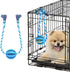 Engorgio Interactive Dog Chew Toys Crate Training Aids for Puppies, Puzzle Treat Dispenser