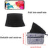 ZLYC Unisex Fashion Embroidered Bucket Hat, Summer Fisherman Cap for Men, Women, and Teens