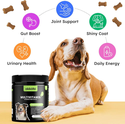 150 Immune, Packed 3s, Dog Vitamins and Supplements - Dog Multivitamin Chewable - Joint Support, Skin, Gut Health +