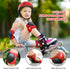 KUYOU Kids Knee Pads Elbow Pads Guards Protective Gear Set Safety Gear for Roller Skates Cycling BMX Bike Skateboard Inline Skatings Scooter Riding Sports.