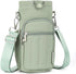 Rueesh Water Bottle Holder Bag with Adjustable Strap, Insulated Bottle Carrier Bag RFID