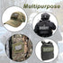 Reflective Laser Cut Sheriff Patch Small 4x1.4 inch Subdued Black for Tactical Vest Bags Backpacks