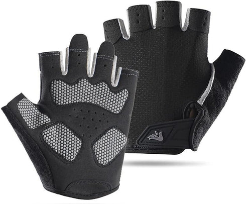 Mealah Workout Exercise Gloves for Men and Women - Breathable Fingerless Gym Gloves for Weightlifting Cycling Training
