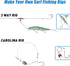 Saltwater Fishing Gear, 131pcs Surf Fishing Tackle Kit with Lures, Rigs, Sinker, Hooks, Accessories