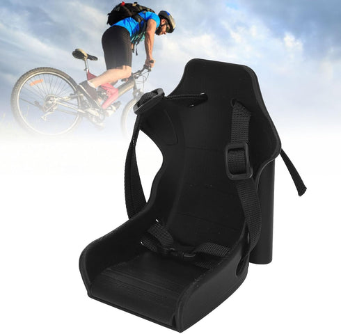Foldable Adjustable Baby Doll Carrier, Strap Length Lightweight Plastic Doll Cars Seat Cute Front Bike Seat for Small