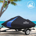 Jet Ski Cover Waterproof - 250D Trailerable PWC Cover Fits Yamaha Seadoo Kawasaki Boats with Two Air Vents