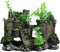 Aquarium Medieval Resin Castle Decorations - Realistic Castle Decoration Accessories, Shelter for Betta Fish