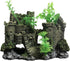 Aquarium Medieval Resin Castle Decorations - Realistic Castle Decoration Accessories, Shelter for Betta Fish