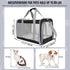 TIYOLAT 20 Lbs, 2 4 Pet Carrier for Large Cats of Collapsible Carrier Bag for Big Cat or Kittens,Soft Sided Puppy