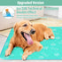 BEAUTYZOO Upgraded Dog Self Cooling Mat - Ice Silk Chill Pads for Small Dogs and Cats, 16" x 20"
