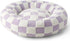 Lesure Donut Small Dog Bed, Round Cat Beds for Indoor Cats, 30 Inch, Purple, Calming Plush with Anti-Slip Bottom