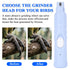 Anicuta Grinder,3-in-1 Finches Bird Nail Grinder,Automated Bird Beak Nail Care Kit with Nail Clippers and Nail File