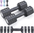 Sportneer Adjustable Dumbbells Hand Weights Set: 4 In 1 Free Weights 2lb 3lb 4lb 5lb for Men Women Home Gym Workout