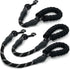 Short Dog Leash - 3 Sizes Nylon Short Traffic Leash with Padded Handle for Small Medium Large Dogs