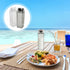 4pcs 500ml Set, MAGICLULU Milk Carton Bottle Reusable Plastic Square Milk Container with Airtight Lid, Portable Juice