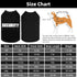 BINGPET Security Dog Shirts, Soft Cotton Puppy T-shirt, Lightweight Dog Costumes Tank Top Vest for Small Medium Large