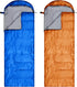 Tudomro 2 Pcs Camping Sleeping Bag - Lightweight Packable Waterproof Gear for Adults, Indoor Outdoor Hiking Travel