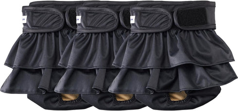 Reusable Dog Diapers Female Washable, Premium Doggie Diaper for Dogs, Pack of