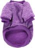 Pet Dog Classic Knitwear Sweater - Warm Winter Puppy Coat for Small Dogs (XL, Purple)