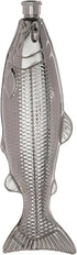 Kikkerland Fish Flask - Stainless Steel