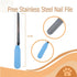 Pet Nail Clippers with Safety Guard, Heavy-Duty Design for Dogs and Cats, Includes Nail Files for Precise Trimming